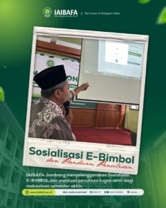IAIBAFA Sosialisasikan Panduan Penulisan dan Bimbingan Online untuk Penguatan Mutu Akademik Mahasiswa